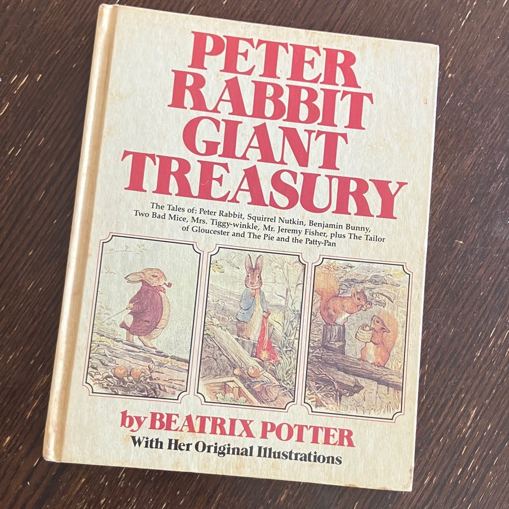 Vintage Peter Rabbit Treasury Book